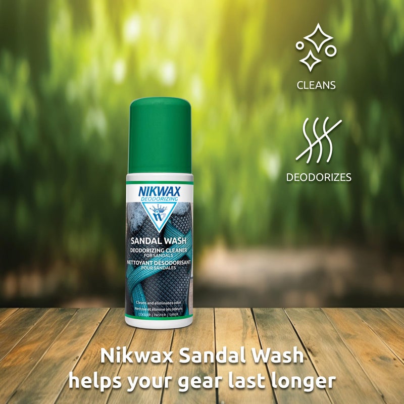 Nikwax Sandal Wash for Cleaning and Deodorizing Sandals, Climbing Shoes, and Sockless Footwear - Image 5